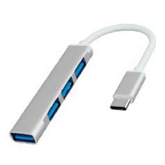 HUB USB TIPO C 4 PORTAS USB 3.0